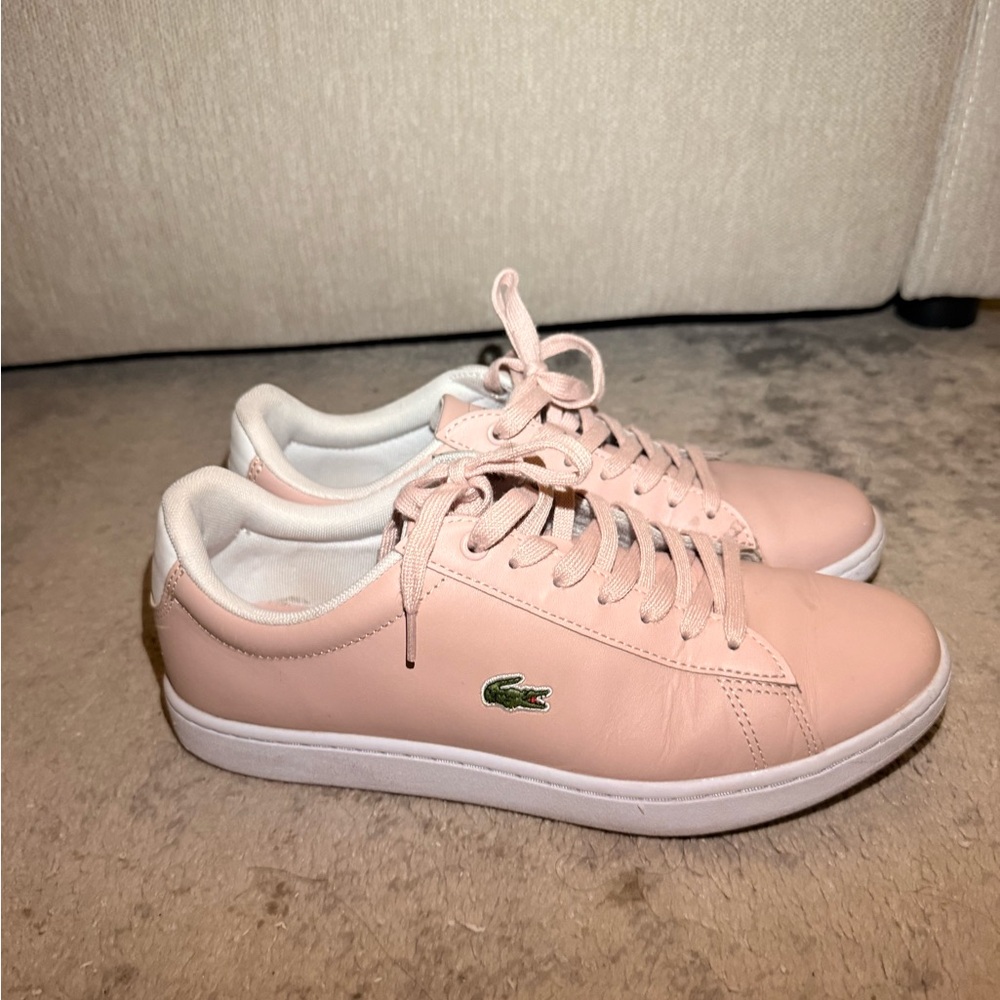 Lacoste Light Pink Casual Sneakers
